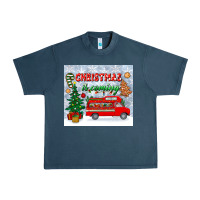 Midnight Navy christmas is coming tumbler Urban Heavy Tee - BundleAndBundleShop