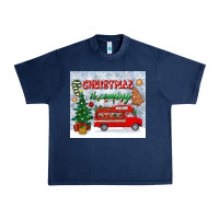 Navy christmas is coming tumbler Urban Heavy Tee - BundleAndBundleShop