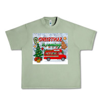 Oil Green christmas is coming tumbler Urban Heavy Tee - BundleAndBundleShop