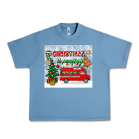 Pebble Blue christmas is coming tumbler Urban Heavy Tee - BundleAndBundleShop