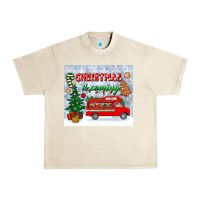 Sandshell christmas is coming tumbler Urban Heavy Tee - BundleAndBundleShop