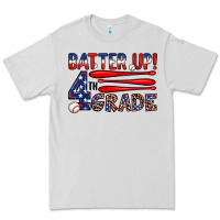Dove Grey batter up 4th grade Premium Tee - JahusDesignShop