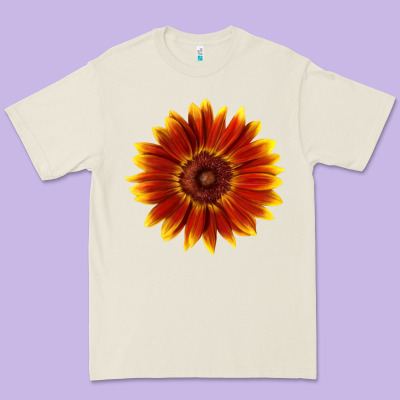 Little Becka Sunflower Premium Tee Designed By Lillyallendesigns