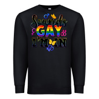 Black sounds gay im in Premium Sweatshirt - FaDigitalArtStudio