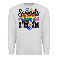 Dove Grey sounds gay im in Premium Sweatshirt - FaDigitalArtStudio