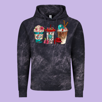 Western Baseball Coffee Cups Bbs Vintage Hoodie Designed By Bundleandbundleshop
