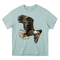 Arona White Headed Eagle Heavy Core Tee - LillyAllenDesigns