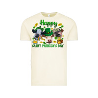 Vintage Arctic Happy Saint Patrick'S Day With Clover Vintage Tee - BundleAndBundleShop