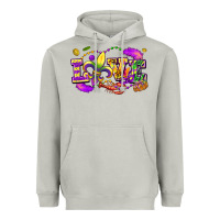 Moon Dust Love Mardi Gras Heavyweight Hoodie - FaDigitalArtStudio