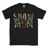 Black show mom highland cow Classic Tee - SublimationCraftShop
