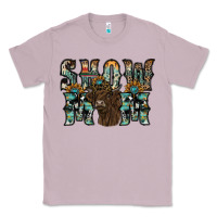 Lilac show mom highland cow Classic Tee - SublimationCraftShop
