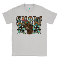 Moon Dust show mom highland cow Classic Tee - SublimationCraftShop