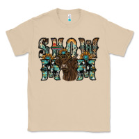 Mushroom show mom highland cow Classic Tee - SublimationCraftShop