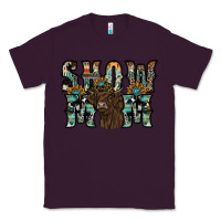 Plum show mom highland cow Classic Tee - SublimationCraftShop
