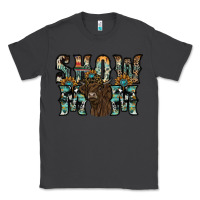 Smoke show mom highland cow Classic Tee - SublimationCraftShop
