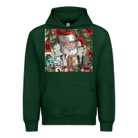 Forest Green Believe Urban Hoodie - CowhideDigitalArt