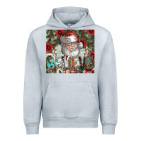 Heather Grey Believe Urban Hoodie - CowhideDigitalArt