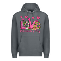 Rock love valentine's day olivia Premium Hoodie - OliviaCreatesArt