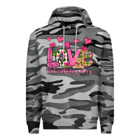 Slate Camo love valentine's day olivia Premium Hoodie - OliviaCreatesArt