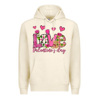 Tofu love valentine's day olivia Premium Hoodie - OliviaCreatesArt