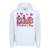 White love valentine's day olivia Premium Hoodie - OliviaCreatesArt