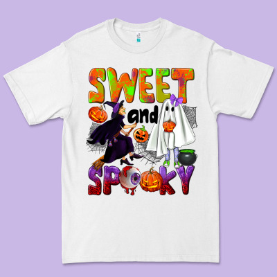 Sweet And Spooky Premium Tee Designed By Nancycooperartshop