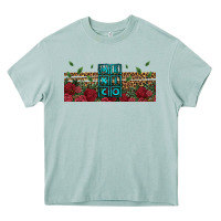 Mexico With Roses Heavy Core Tee | Teevron