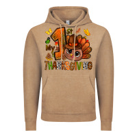 Vintage Coffee my first thanksgiving with turkey bbs Vintage Hoodie - BundleAndBundleShop