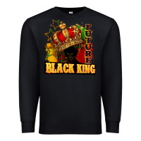 Black Future black king Premium Sweatshirt - FaDigitalArtStudio