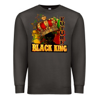 Smoke Future black king Premium Sweatshirt - FaDigitalArtStudio