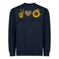 Peace Love Sunshine Heavyweight Sweatshirt | Teevron