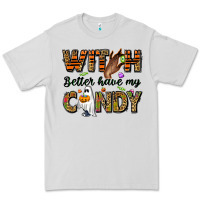 Dove Grey Witch better have my candy Premium Tee - NancyCooperArtShop