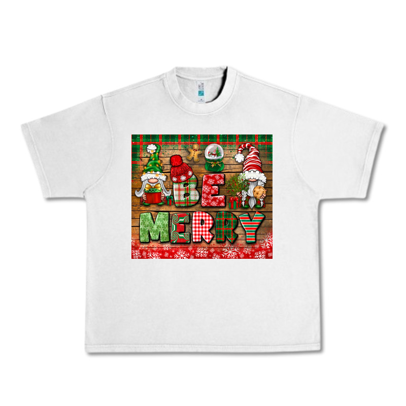 Be Merry Tumbler Urban Heavy Tee by BundleAndBundleShop | Teevron