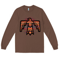 Chestnut Red Aztec Thunderbird Long Sleeve Tee - Bettercallsaul