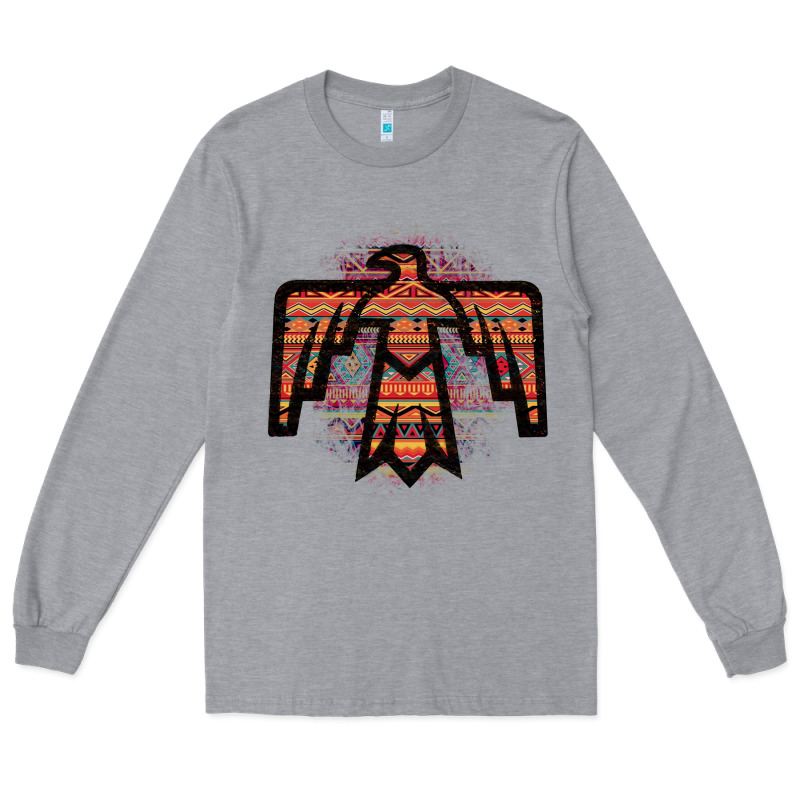 Red Aztec Thunderbird Long Sleeve Tee by Bettercallsaul | Teevron
