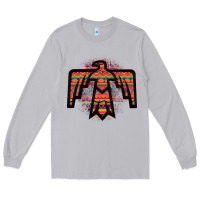Moon Dust Red Aztec Thunderbird Long Sleeve Tee - Bettercallsaul