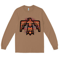 Toasted Coconut Red Aztec Thunderbird Long Sleeve Tee - Bettercallsaul