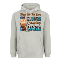 Moon Dust Plan For The Day Coffee Camping Wine Frappe Coffee Heavyweight Hoodie - FaDigitalArtStudio