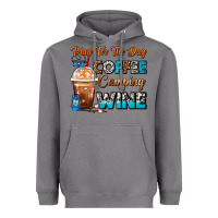 Storm Plan For The Day Coffee Camping Wine Frappe Coffee Heavyweight Hoodie - FaDigitalArtStudio