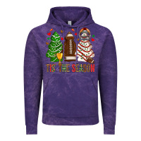 Cloud Purple tis' the season american football christmas cakes bbs Vintage Hoodie - BundleAndBundleShop
