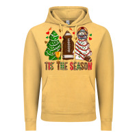 Vintage Mustard tis' the season american football christmas cakes bbs Vintage Hoodie - BundleAndBundleShop