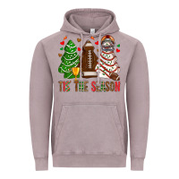 Vintage Zinc tis' the season american football christmas cakes bbs Vintage Hoodie - BundleAndBundleShop