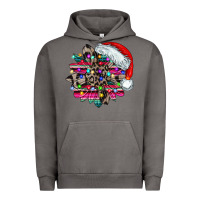 Pigment Tornado serape and leopard christmas Urban Hoodie - CowhideDigitalArt