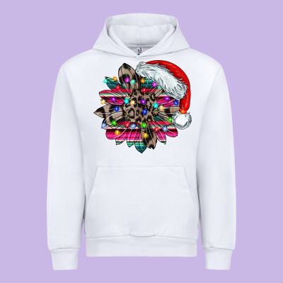 Serape And Leopard Christmas Urban Hoodie Designed By Cowhidedigitalart