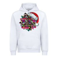 White serape and leopard christmas Urban Hoodie - CowhideDigitalArt