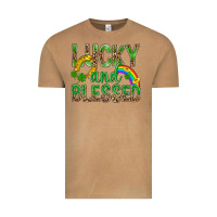 Vintage Camel Lucky And Blessed St Patricks Vintage Tee - BundleAndBundleShop