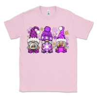 Bubblegum Pink Purple Winter Gnomies Classic Tee - BundleAndBundleShop