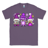 Lavender Purple Winter Gnomies Classic Tee - BundleAndBundleShop