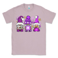 Lilac Purple Winter Gnomies Classic Tee - BundleAndBundleShop