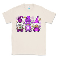 Natural Purple Winter Gnomies Classic Tee - BundleAndBundleShop